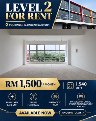 Bandar Dato Onn For Rent Perjiranan Tebrau Nearby Eco Business Park 1