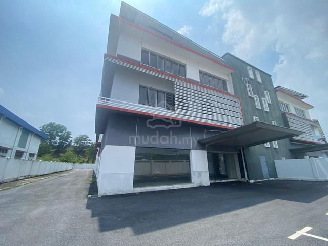 Semi D Warehouse At Platinum Industrial Park Rawang For Rent 1