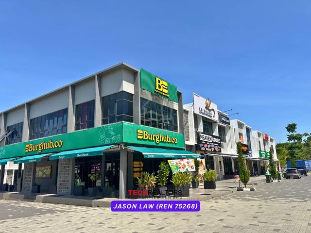 Facing Road | Bukit Banyan Business Centre BBBC | Ground Floor Shop 1