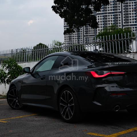 2021 Bmw 420i 2.0 COUPE Rare Gray + Brown Interior - 3