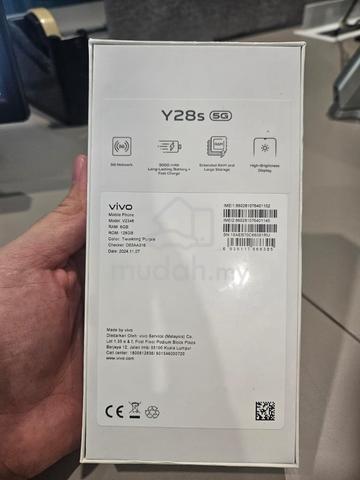 VIVO Y28s 5G 6GB + 128GB — BRAND NEW & SEALED! - photo 2 of 3