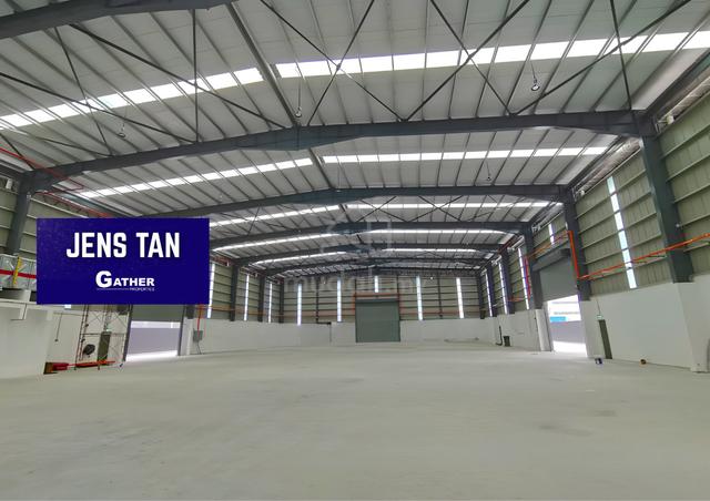 【 1 Acre 27k Built-Up New Factory | EMS / SemiCon-Suited 】📍Batu Kawan 1