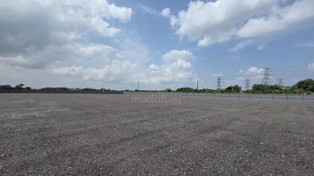 Empty 3 Acre Land Fencing Rent‼️Johan Setia Sijangkang,Telok Panglima 1