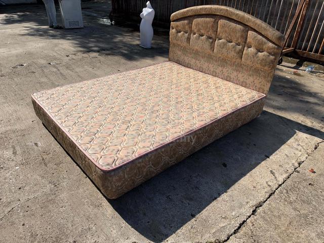 Divan Katil Queen Bed Frame Fabric - photo 4 of 5