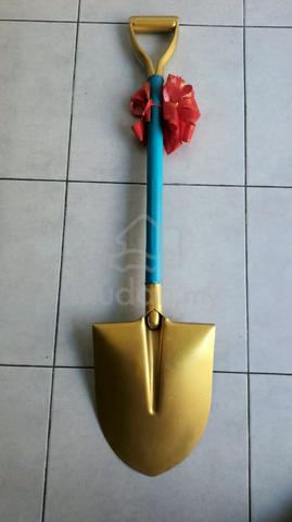 Ceremonial Groundbreaking Shovel Gold (Like New)  - photo 3 of 3