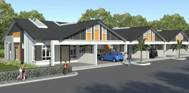 New Launch, 22x75 Single Storey Terrace House for Sale, Bukit Lintang 1