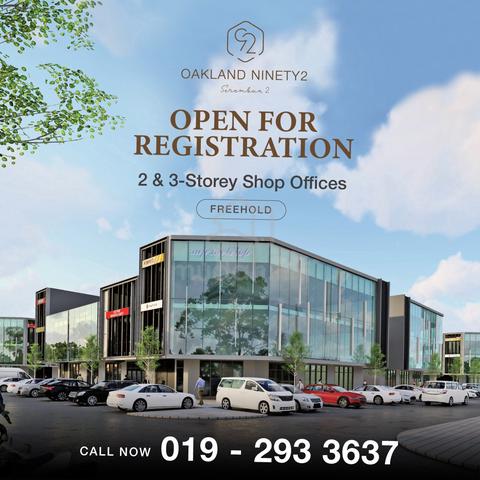 [ROI 6 % BESIDE PLUS HIGHWAY] Modern Full Glass Shoplot in Seremban 2 1