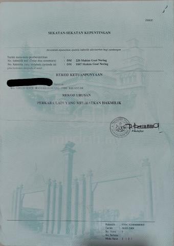 Tanah Lot utk dijual 1