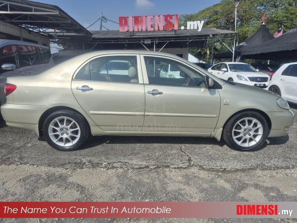 Toyota COROLLA ALTIS 1.8 G (A) TAHUN DIBUAT 2007 - 3