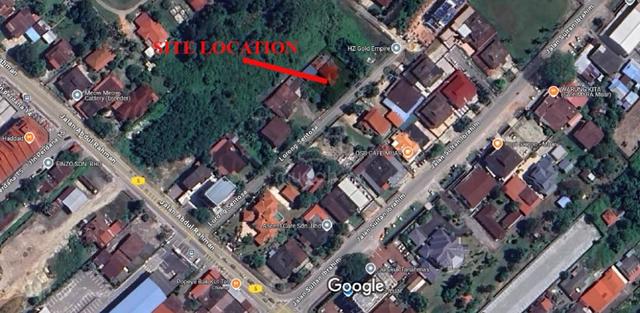 TANAH LOT BANGLO LORONG SENTOSA  JALAN ABDUL RAHMAN MUAR Untuk Dijual 1
