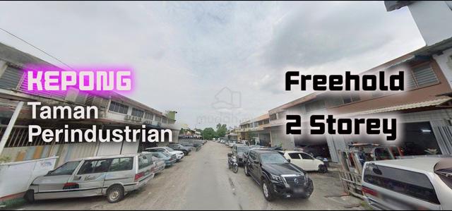 Kepong Taman Perindustrian Ehsan Jaya Freehold 2 Storey Factory Murah 1