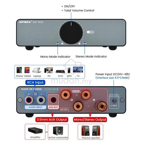 Aiyima Tube Amp Set AptX Bluetooth  - photo 2 of 6