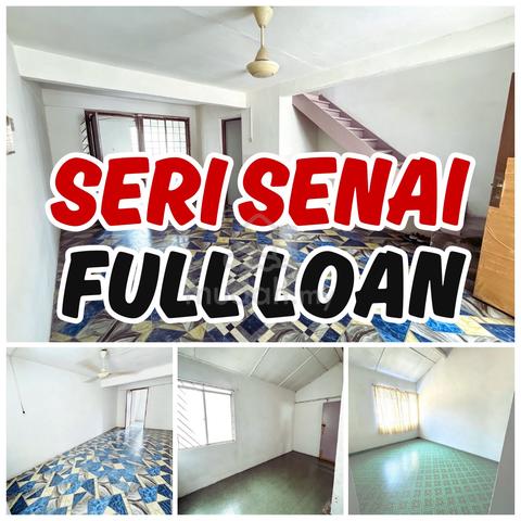 FULL LOAN!! Senai Low Cost Terrace for sale🔥成熟区士乃廉价排楼出售 1