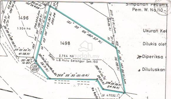 Selangor Kerling Industrial Freehold Land For Sale 1
