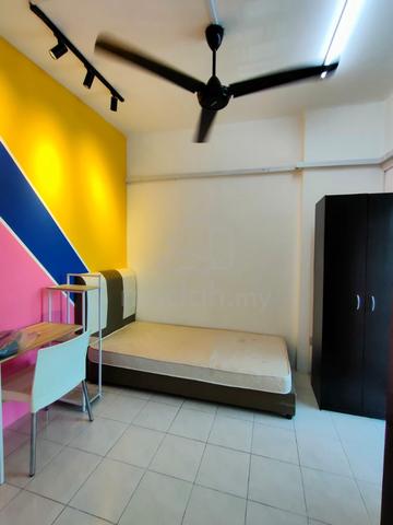 Indahria Apartment, Shah Alam, Single Room, Fully furnish, Nice Room 1