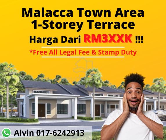 [FULL LOAN] Single Storey Teres Sutera Wangi Batu Berendam Cornerlot 1