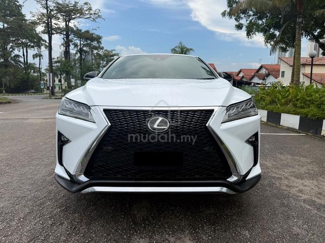 2016 Lexus RX200T 2.0 F SPORT (A) SUV - 2