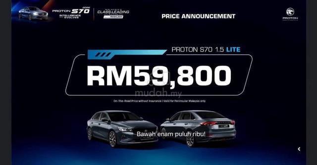 2026 Proton S70 1.5 PRIME MY26 MC2 (A) FAST STOCK - 5