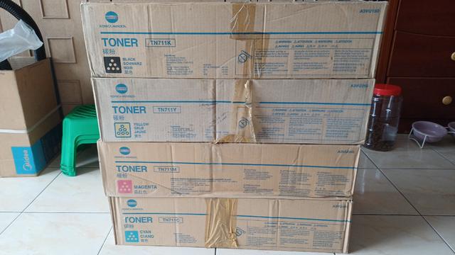 KONIKA MINOLTA TN711k used Toner Ink Cartridge  - photo 2 of 4