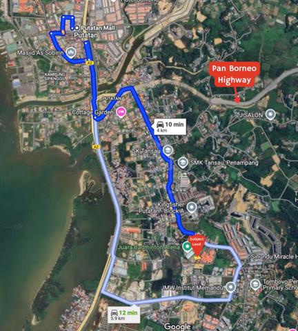 Land at Putatan | Jalan Ketiau Tombovo 1