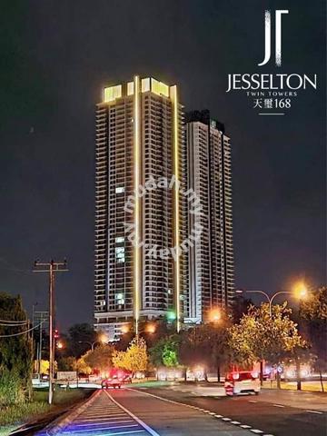 Jesselton Twin Towers Damai Studio Unit New Condo For Sale