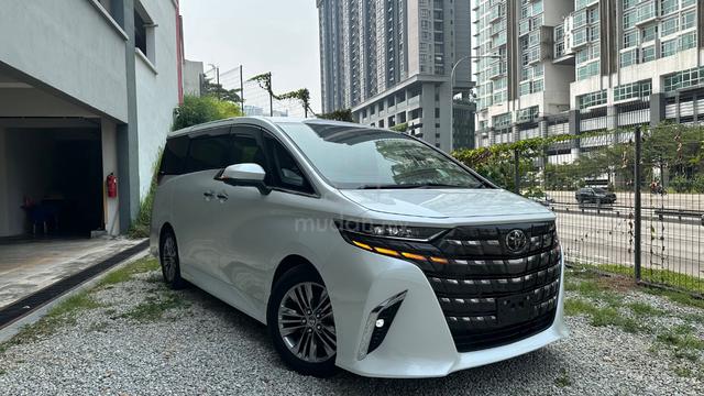 6A HUD 2024 Toyota ALPHARD 2.5 Z Side Step BSM - 3