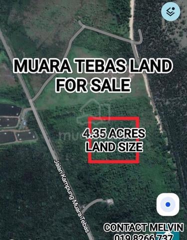 Kampung Muara Tebas Land For Future Investment / Sale 1