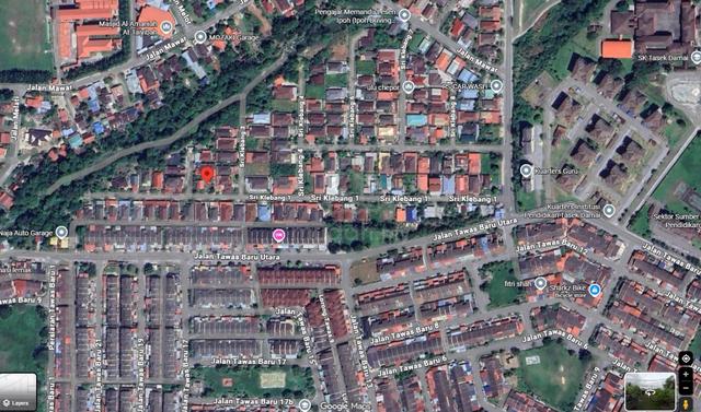 Tanah CORNER LOT Banglo untuk Dijual di RPT SRI KLEBANG TAMBAHAN 1