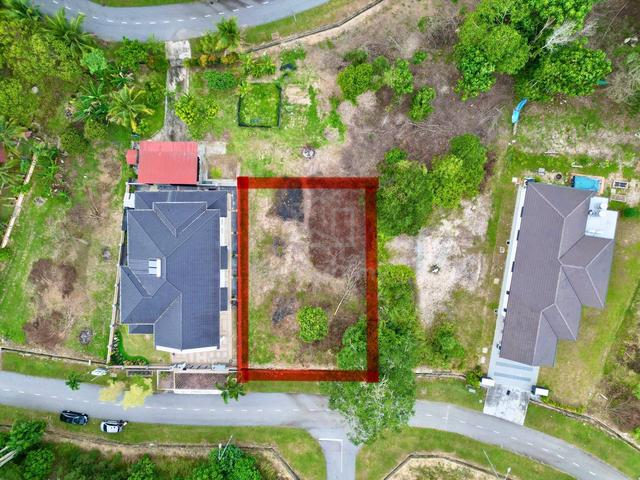 GATED GUARDED🔥 Bungalow Lot College Heights Garden Resort Mantin 1