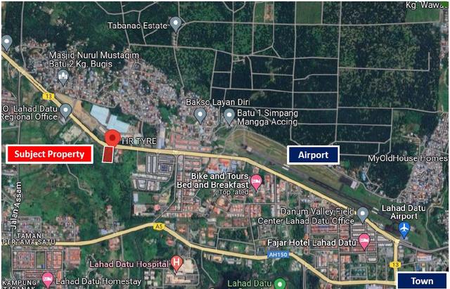 Lahad Datu Roadside Land 1.25ac 1