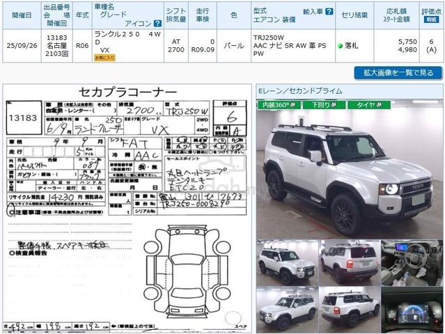 2024 Toyota LANDCRUISER 250 VX New Car 5km ONLY - 2