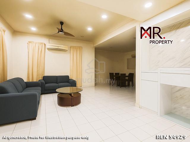 GOOD CONDITION Double Storey Semi-D House Taman Berlian Indah FOR SALE 1