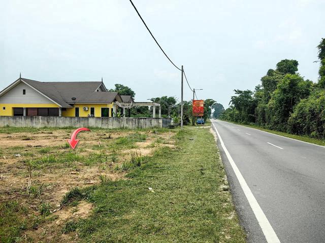 Tanah LOT BANGLO 563MP TEPI JALAN UTAMA KG KEBOR BESAR MANIR K.TRG 1