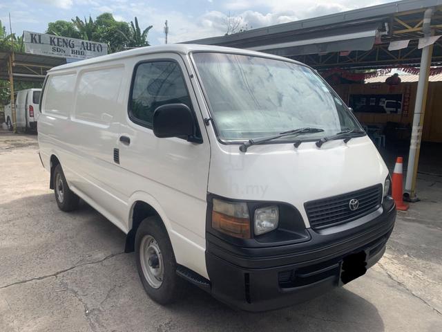 2005 Toyota HIACE 3.0 Panel Van (M) Kondisi TipTop - 2