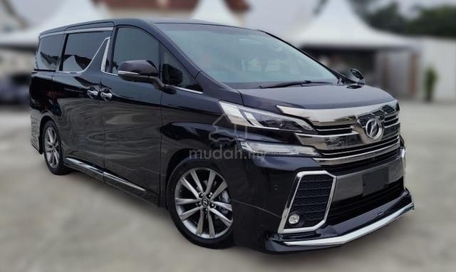 2015 Toyota VELLFIRE 2.5 ZA (A) Leather Seat - 1
