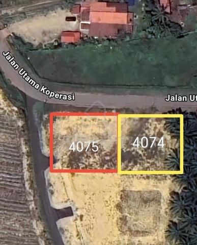 Serkam Darat tanah lot tepi jalan 1