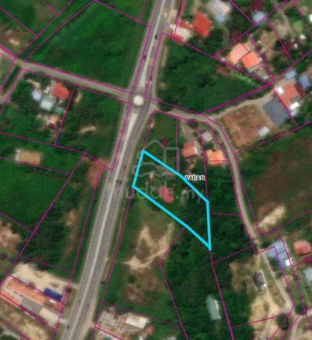 Papar Land | Facing Main Road| Papar Town | Big Expose | CL Land 1