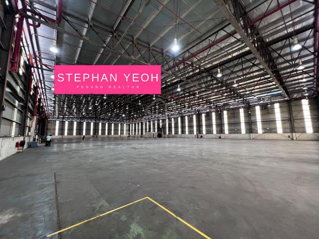 Factory Warehouse rent at Bukit Minyak Simpang Ampat BU40,000sf Ready 1