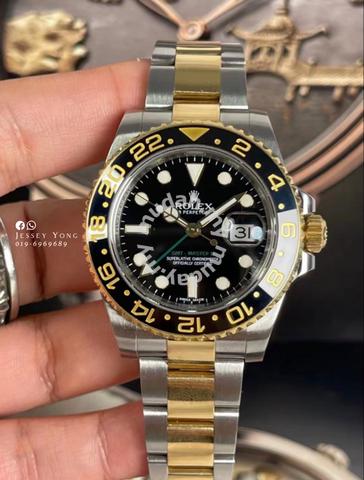 half gold gmt master 2