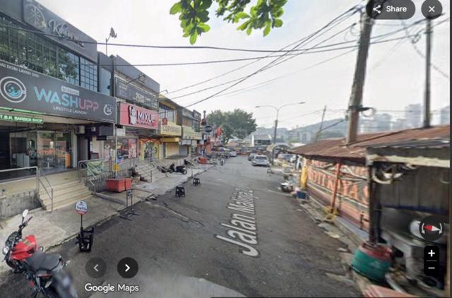 Setapak Taman Bunga Raya Ground Floor Shop For Rent 1