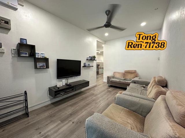 Taman Bersatu Fully Renovated Single Storey Terrace House End Lot 1