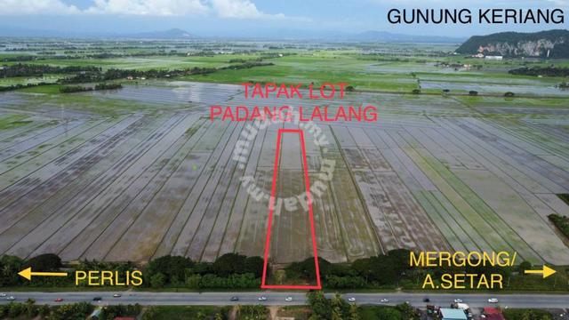 Tanah Lot Aset Bernilai Tinggi Rapat Jalanraya Utama Kedah 