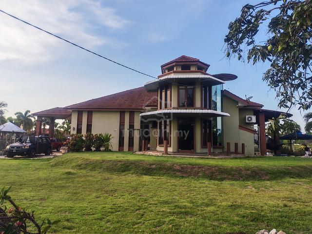 Bungalow Kepala Batas Penang Full Reno View Sawah Padi Tanah Luas 1