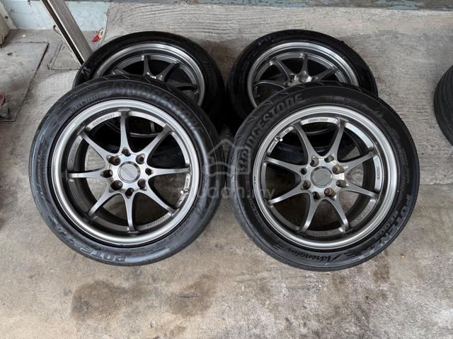 Rim ce28 thailand 15 inch tayar potenza re004 - photo 2 of 6