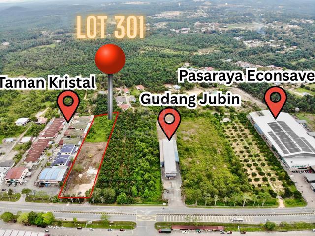 Tanah Tepi Jalan Bandar Simpang Renggam 1
