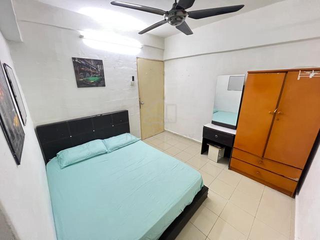 Rm0deposit.Bilik lelaki utk sewa.5 min ke Ampang point dari apartment 1