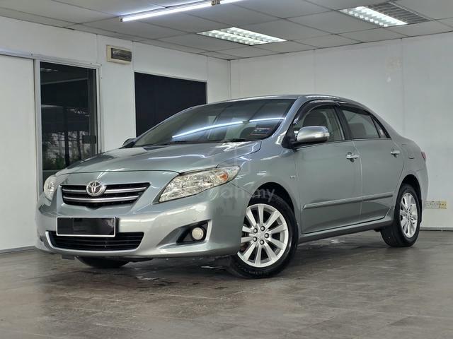 2008 Toyota COROLLA 1.8 ALTIS G (A) ONE OWNER - 2