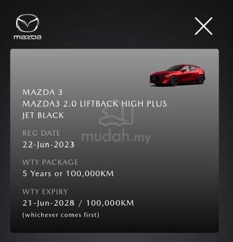 2023 Mazda 3 2.0 GVC HIGH PLUS LIFTBACK 40K KM WRY - 4