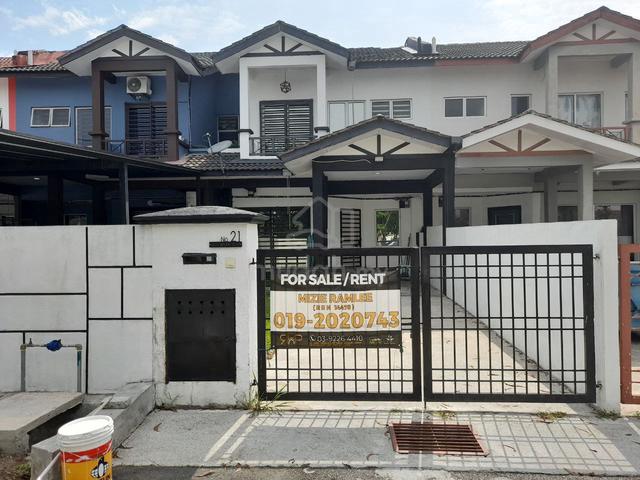 RUMAH CANTIK HARGA MENARIK  Double Storey Terrace Taman Alam Perdana 1