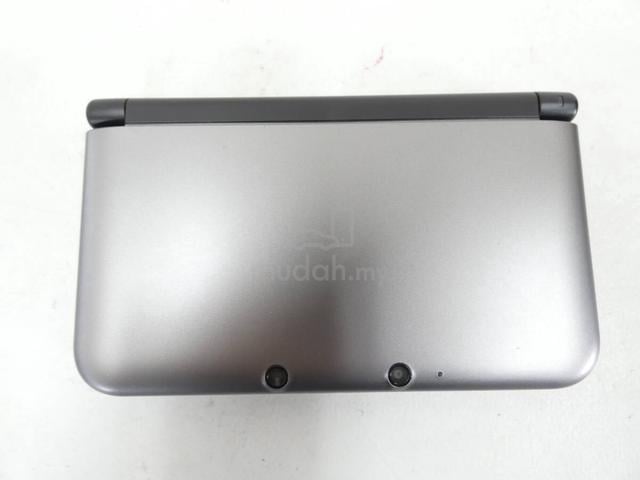 Nintendo 3DS LL Silver Black Tested Working - photo 5 of 5